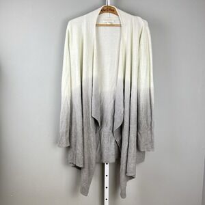 Barefoot Dreams Bamboo Chic Lite Calypso Cardigan Wrap Sweater‎ Womens L/XL
